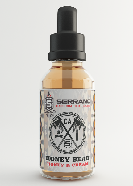 Honey Bear - Honey & Cream - serrano vape