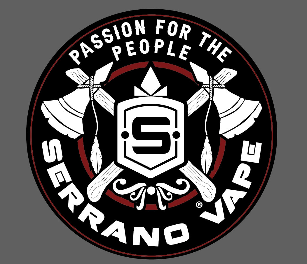 Serrano Vape Stickers 3.5 Circle Serrano Vape Stickers 3.5 Circle
