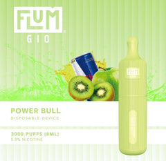 FLUM GIO DISPOSABLE VAPE 3000 PUFFS
