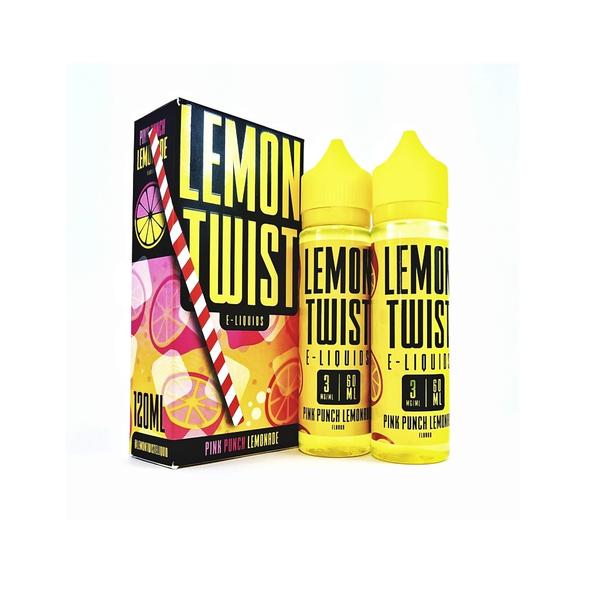 Lemon Twist Pink Punch Lemonade 120ml - serrano vape